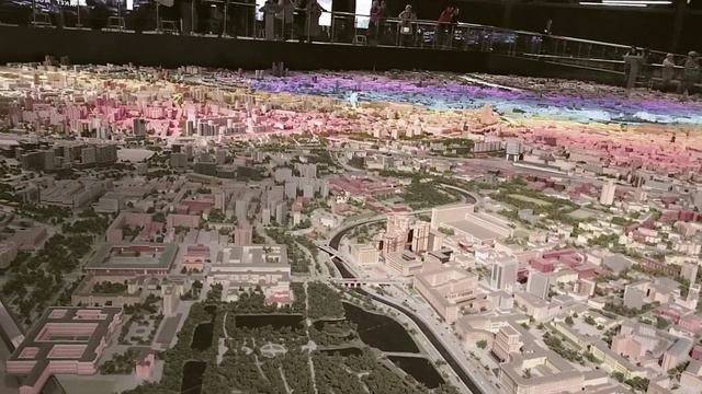 Макет Москвы на ВДНХ 1 смотреть онлайн