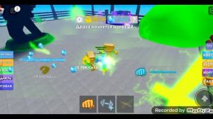 играю в роблокс симулятор( легенда о мышц) +3 перерождение