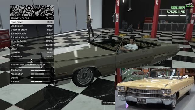 GTA 5 - Movie Build - SCARFACE 1963 Cadillac - Albany Manana Custom Customization смотреть онлайн