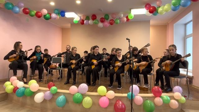 Оркестр Русских народных инструментов "НАШ СТИЛЪ" ДШИ 20 г. Омска Н. Нариманидзе "Давлури" смотреть онлайн