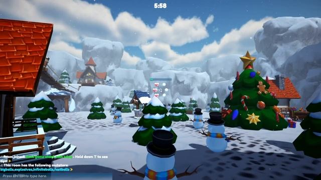Having fun in a dead game (winter warland) смотреть онлайн
