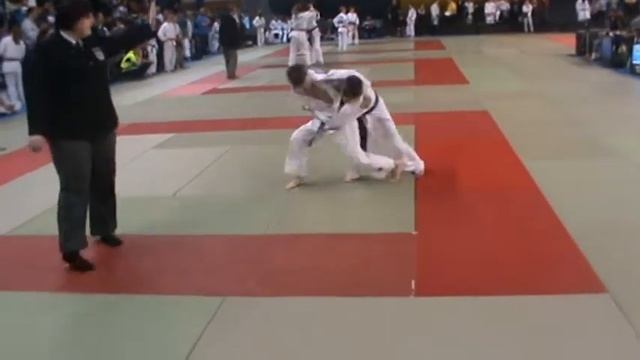 Дзюдо. Паша Зайченко.Чехия 20.02 2016г. 2002-2003г.р. 38кг. Еще одна из схваток. смотреть онлайн