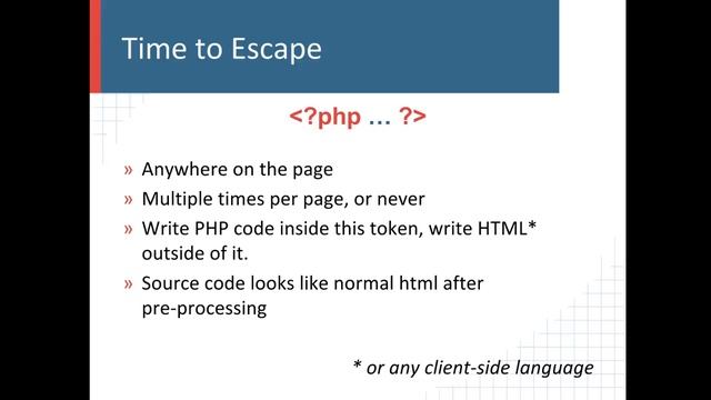 Intro to WIP400 - What is PHP смотреть онлайн