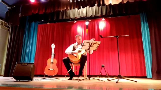 Alex Silva guitarrista de Jazz y flamenco en concierto de guitarra clásica смотреть онлайн