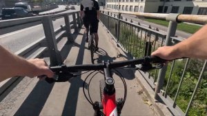 ПО МОСКВЕ НА ВЕЛОСИПЕДАХ!!![Летняя Покатушка #7]