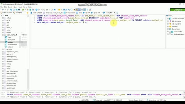 Data Base Task 23 | 1st Year | Java Institute For Advanced Technology смотреть онлайн