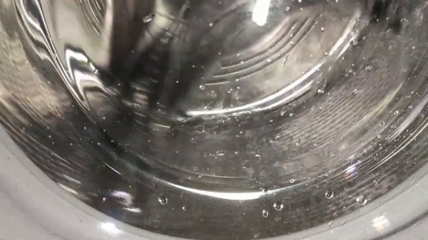 Experiment - Citric Acid - in a Washing Machine