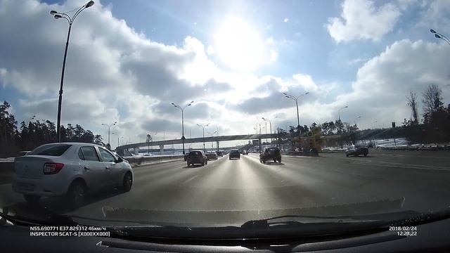 Inspector SCAT S солнце в объектив смотреть онлайн