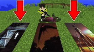 Выбери правильную яму СИРЕНОГОЛОВЫЙ или ЧЕЛОВЕК МОТЫЛЕК или ДОЛГОВЯЗАЯ ЛОШАДЬ в МАЙНКРАФТ