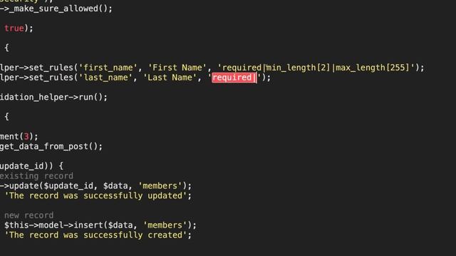Trongate Tutorial - Custom Validation Callbacks смотреть онлайн