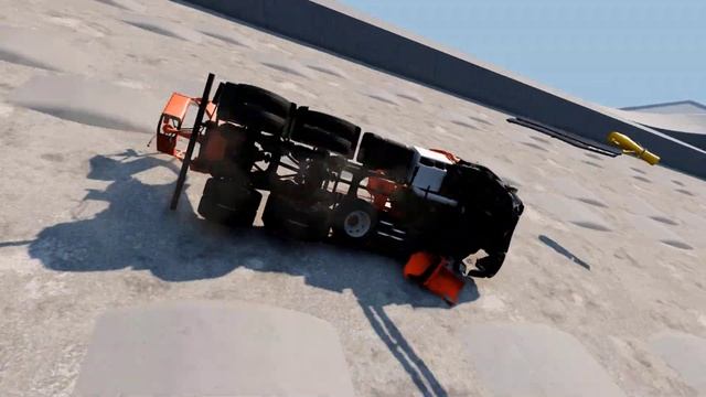 Cars VS Dangerous Downhill #2 - BeamNG drive - PlaySystem смотреть онлайн