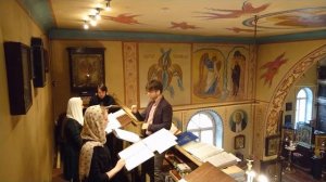 Хор храма Архистратига Михаила - Тебе Одеющагося - напев Оптиной пустыни