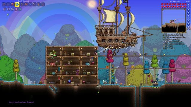 Terraria lets play #12 Shiver Me Timbers смотреть онлайн