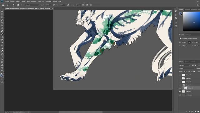 .: TIMELAPSE :. wolf sketch commission смотреть онлайн