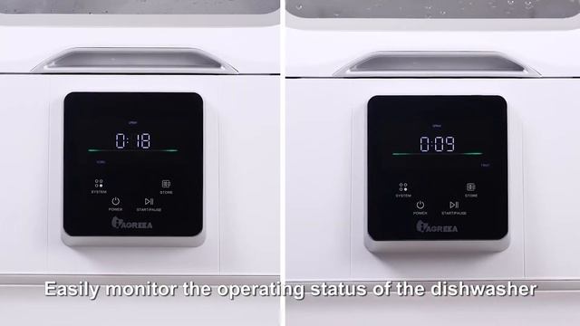 BEST GIFT FOR HER- -Portable Countertop Dishwasher, IAGREEA Compact Dishwasher With 7 Programs смотреть онлайн