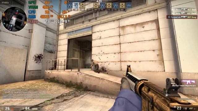 Counter Strike GO gameplay I Intel UHD graphic 630 I Intel core I5 10400 смотреть онлайн