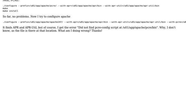 Apache ./configure can't find pcre-config script (3 Solutions!!) смотреть онлайн