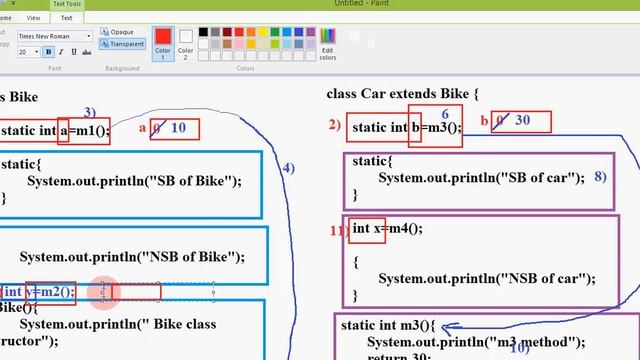 Static and Non Static Control Flow in java program (Part-2) смотреть онлайн