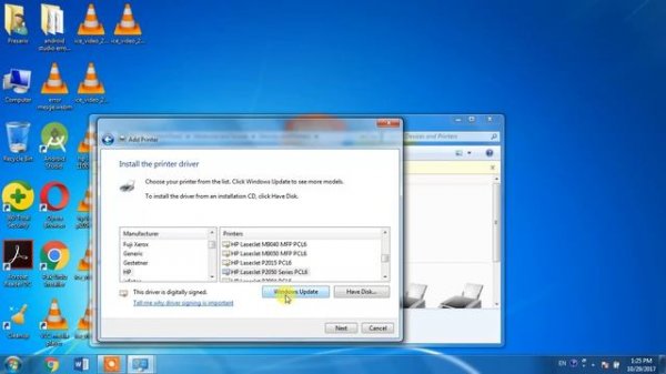 How to install hp laserjet p2015 printer driver on windows 10 windows 7 windows 8 32bit 64 bit
