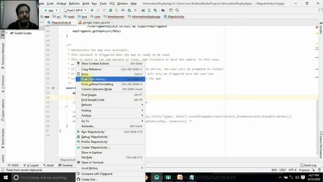 How to Show Current Location On Map in Android Studio | Get Device Location Kotlin Tutorial #14 смотреть онлайн