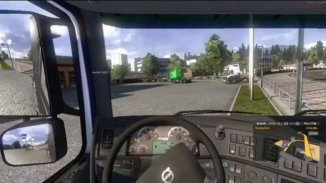 Euro Truck Simulator 2 Lets Play17# :doing stupid stuff смотреть онлайн