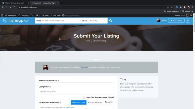 A Directory Listing Website |2023| ListingPro كيف تنشئ موقع دليل المواقع باستخدام الووردبرس وثيمة смотреть онлайн