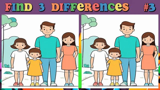 Spot the 3 differences⌛Japanese picture game #44 смотреть онлайн