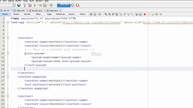Java Servlet: How to initialize value using ServletConfig (Init-Param) смотреть онлайн