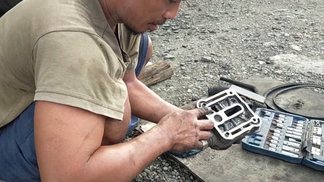 MAN DIESEL AIR COMPRESSOR REPLACE GASKET