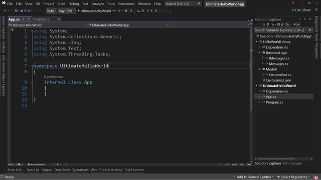 The Perfect C# Console Application...Or Not. смотреть онлайн