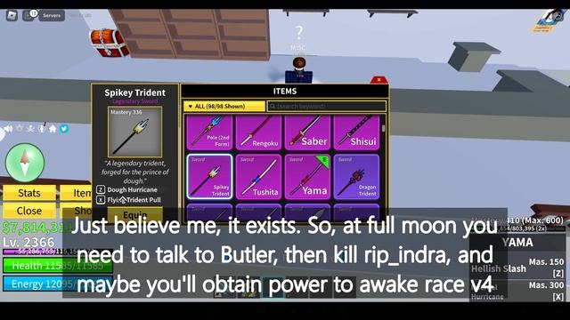 BUTLER WILL HELP US TO GET RACE V4? | BLOX FRUITS UPDATE 17 PART 3 | ROBLOX | THEORY смотреть онлайн