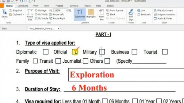 how to Fill unfillable Pdf form in foxit reader