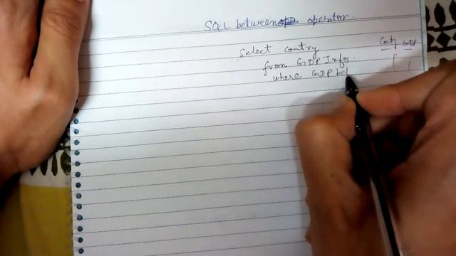 SQL between operator смотреть онлайн