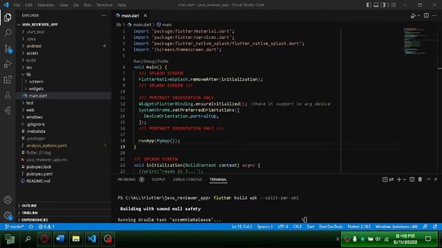 ?Export to APK in Flutter смотреть онлайн
