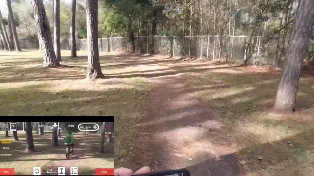 Dji Ryze Tello into the Trees:Active Track on E-Bike No obstacle avoidance or prop guards! смотреть онлайн