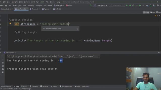 Lecture 4: - Kotlin String смотреть онлайн