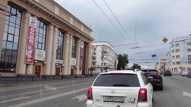 город Ижевск улица Горького Gorky street [4k] смотреть онлайн