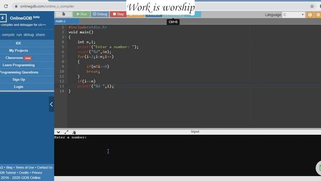 Printing all prime numbers between 1 to n and finding their sum. C PROGRAM смотреть онлайн