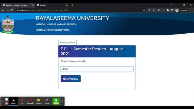 RUK PG 1st Sem 2022 Results (Declared) - Check Rayalaseema University 2022 Results Here смотреть онлайн