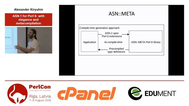 Alexander Kiryuhin. ASN.1 for Perl 6: with elegance and metacompilation смотреть онлайн