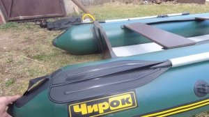 Обзор лодки ПВХ Чирок-290AD с надувным дном высокого давления