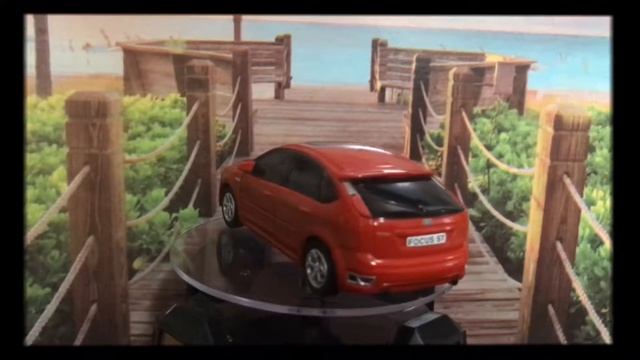 FORD 模型車（旋轉視頻）FOCUS ST 1/43 模型車（紅） смотреть онлайн