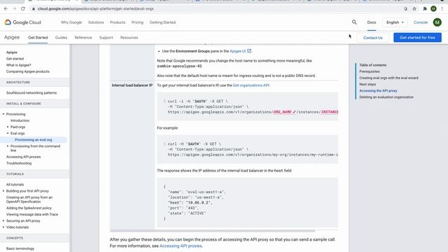 Walkthrough: Trying out Apigee X Evaluation End to End смотреть онлайн