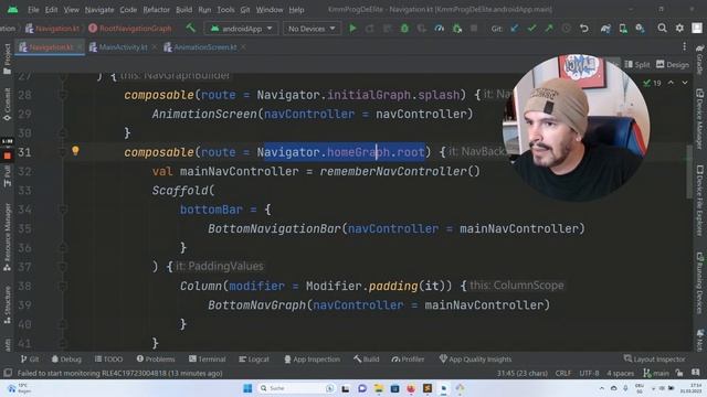 COMO IMPLEMENTAR NAVEGAçÃO EM KOTLIN MULTIPLATFORM EM JETPACK COMPOSE? ✔️ [BOTTOM NAVIGATION BAR] смотреть онлайн