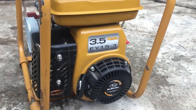 [ Máy Bơm Nước ] Chạy Thử Máy Bơm Nước Nhật Bãi Robin EY15 Họng 50 Siêu Mới смотреть онлайн