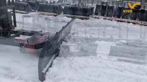 Отвал снеговой для вилочного погрузчика