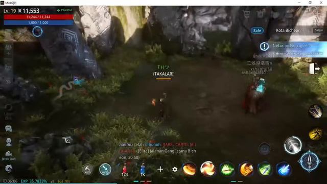 MIR4 STEAM (mobile pc) GAMEPLAY : LEVELING SOLO LEVEL 17 UP TO 21 смотреть онлайн