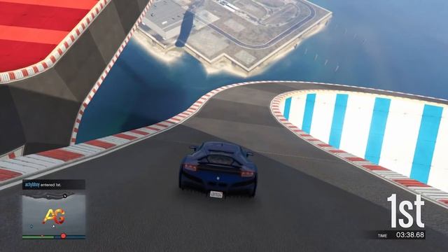 Crazy Speed Boost Hole Race GTA 5 Online смотреть онлайн