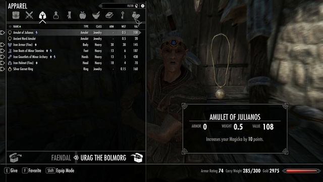 SKYRIM Special Edition 100% Walkthrough Part 6 | Gathering Quest In Falkreath