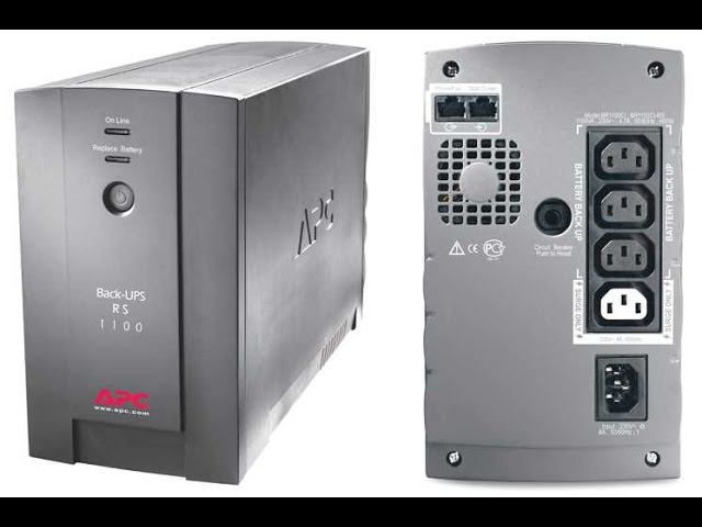 APC Back-ups Rs 1100 Замена аккумуляторов.